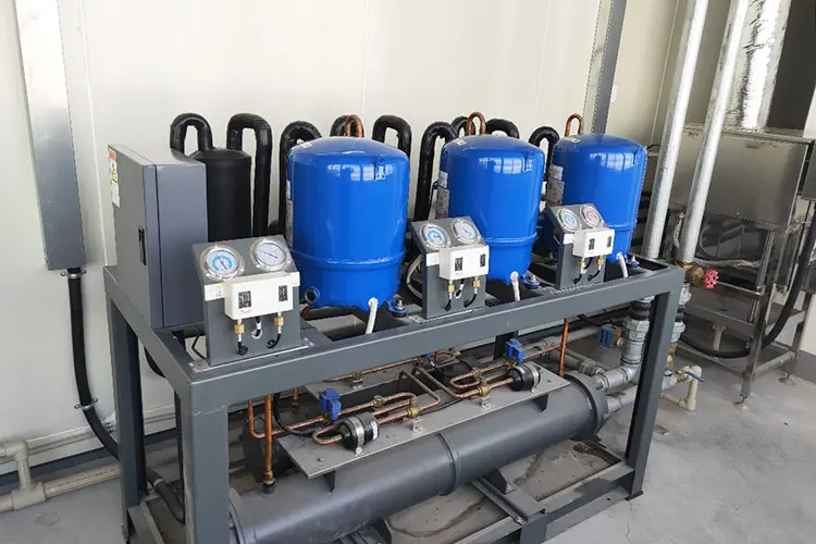 Blueway Air Cooled Chiller For Commercial Buildings production workshop